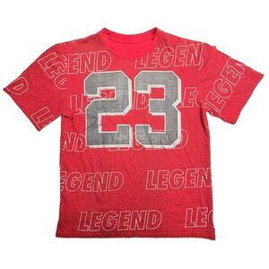 Bailey Apparel Take That! Legend 23 All Over Print T-Shirt Youth Large Red